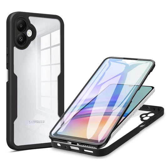 Kuori Samsung Galaxy A07 4G A075:lle, Techsuit, ColorVerse 360, Musta