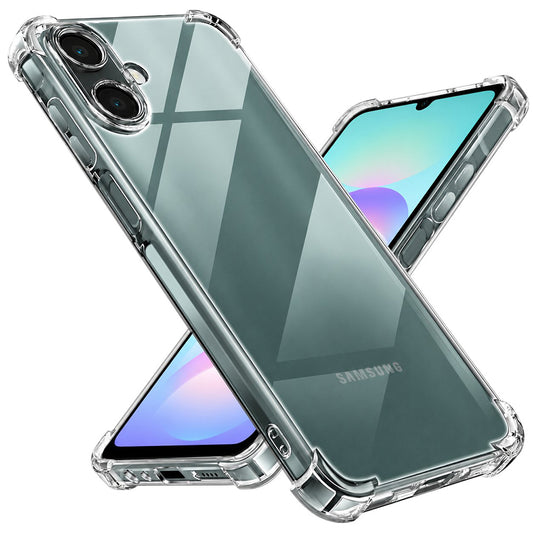 Kuori Samsung Galaxy A08 4G A085 / A07 5G A076, Techsuit, Iskunkestävä Kirkas, Läpinäkyvä