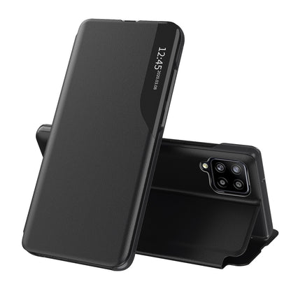 Kuori Samsung Galaxy A12 Nacho A127 / A12 A125, Techsuit, eFold, Musta