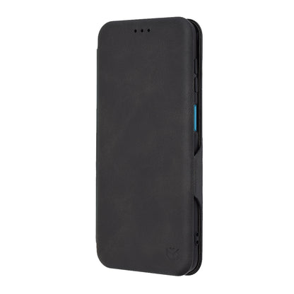 Kuori Samsung Galaxy A12 Nacho A127 / A12 A125:lle, Techsuit, Safe Wallet Plus, Musta