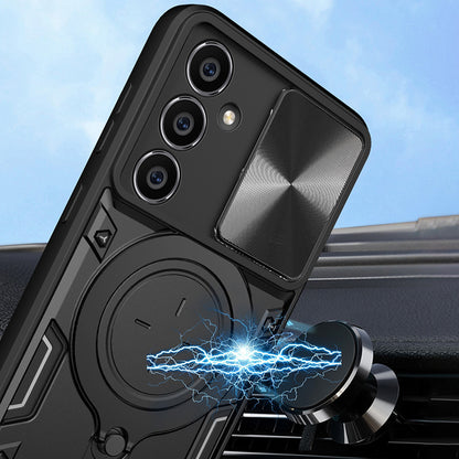 Case for Samsung Galaxy A14 A145 / A14 5G A146, Techsuit, CamGuard Pro, Black
