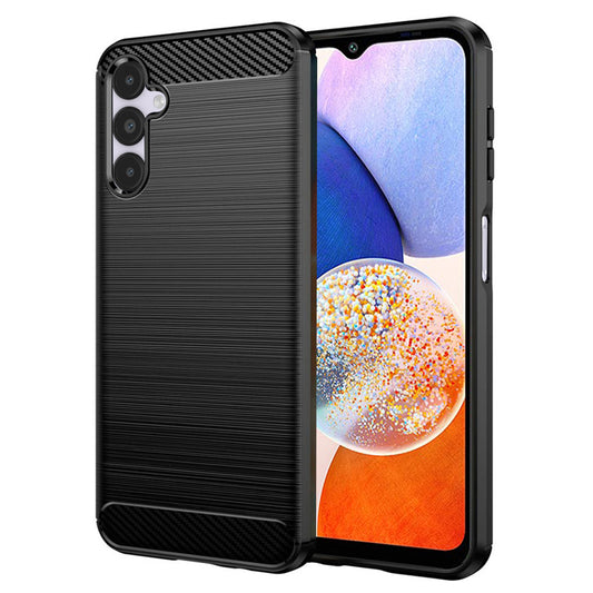 Kuori Samsung Galaxy A14 A145 / A14 5G A146:lle, Techsuit, Hiili, Musta