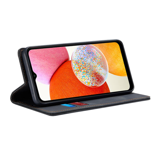 Kuori Samsung Galaxy A14 A145 / A14 5G A146:lle, Techsuit, Confy, Musta