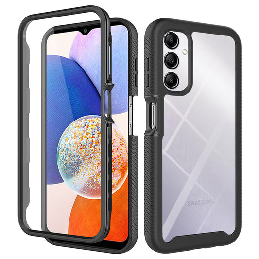 Kotelo Samsung Galaxy A14 A145 / A14 5G A146, Techsuit, Defense360 Pro, Musta