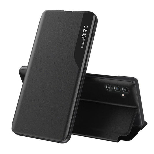 Kuori Samsung Galaxy A14 A145 / A14 5G A146, Techsuit, eFold, Musta
