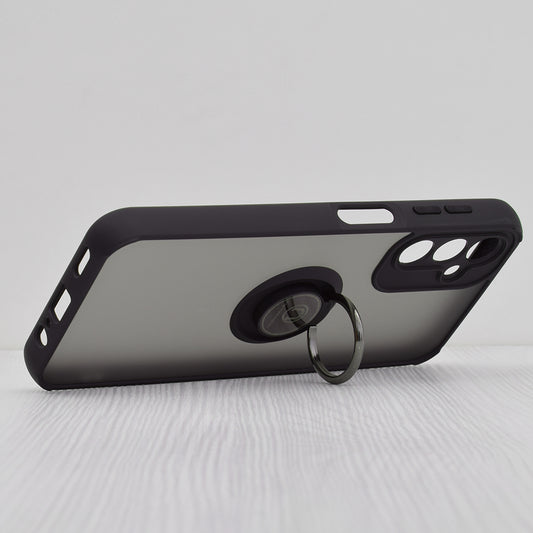 Kuori Samsung Galaxy A14 A145 / A14 5G A146:lle, Techsuit, Glinth, Musta