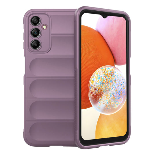 Kuori Samsung Galaxy A14 A145 / A14 5G A146:lle, Techsuit, Magic Shield, Violetti
