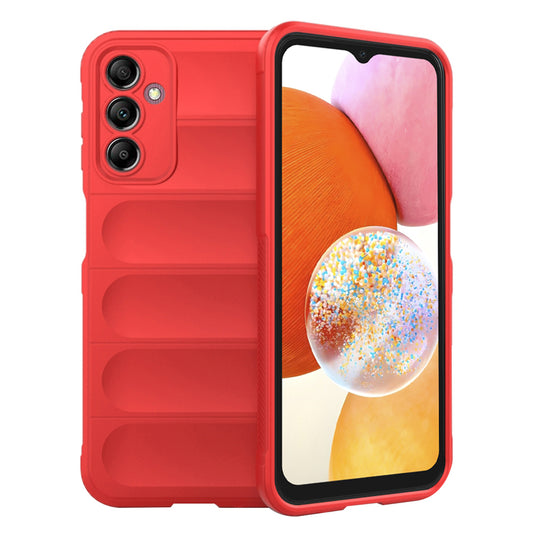 Kuori Samsung Galaxy A14 A145 / A14 5G A146:lle, Techsuit, Magic Shield, Punainen