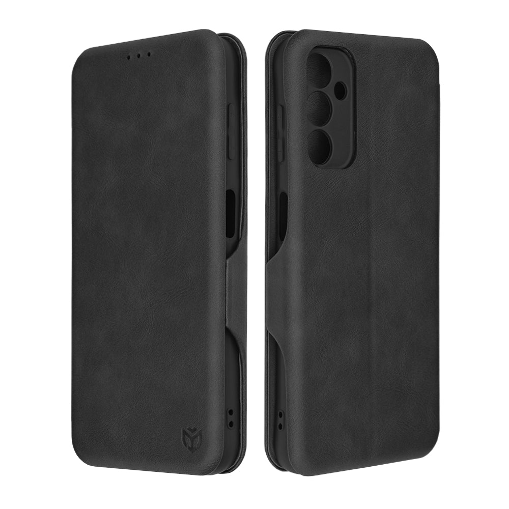 Kotelo Samsung Galaxy A14 A145 / A14 5G A146, Techsuit, Safe Wallet Plus, Musta