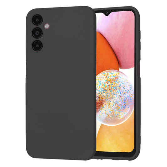Kuori Samsung Galaxy A14 A145 / A14 5G A146:lle, Techsuit, SoftFlex, Musta