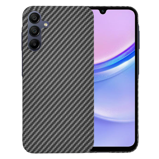 Kuori Samsung Galaxy A15 5G A156 / A15 A155, Techsuit, Carbonite FiberShell, Musta