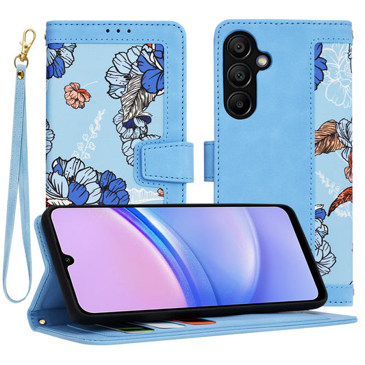 Kuori Samsung Galaxy A15 5G A156 / A15 A155:lle, Techsuit, FlipCraft, Sininen