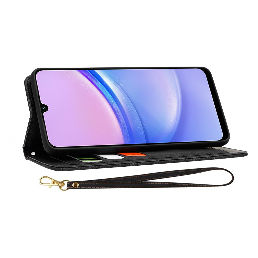 Kuori Samsung Galaxy A15 5G A156 / A15 A155, Techsuit, FlipCraft, Musta