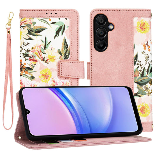 Kuori Samsung Galaxy A15 5G A156 / A15 A155, Techsuit, FlipCraft, vaaleanpunainen