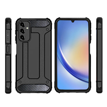 Case for Samsung Galaxy A15 5G A156 / A15 A155, Techsuit, Hybrid Armor, Black