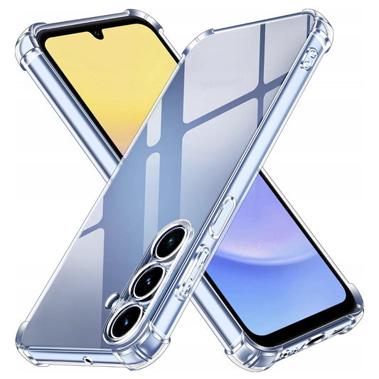 Kuori Samsung Galaxy A15 5G A156 / A15 A155, Techsuit, Iskunkestävä Kirkas, Läpinäkyvä