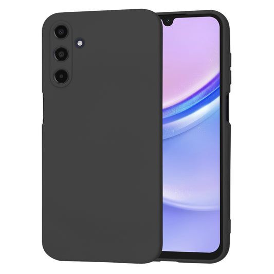 Kuori Samsung Galaxy A15 5G A156 / A15 A155, Techsuit, SoftFlex, Musta