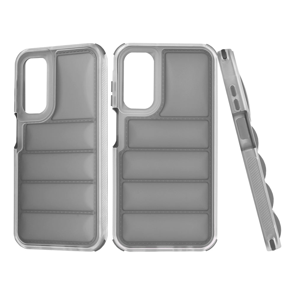 Suojakotelo Samsung Galaxy A15 5G A156 / A15 A155, Techsuit, Wave Shield, Musta