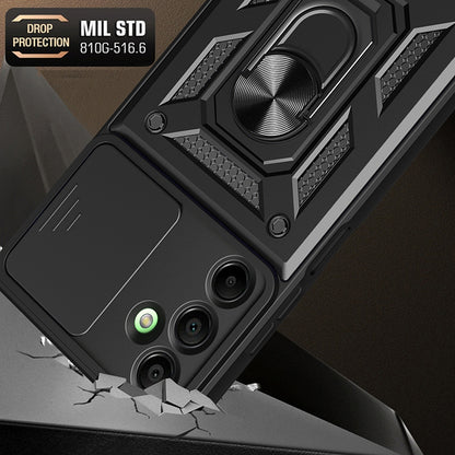 Kuori Samsung Galaxy A16 5G A166 / A16 4G A165:lle, Techsuit, CamShield, Sininen