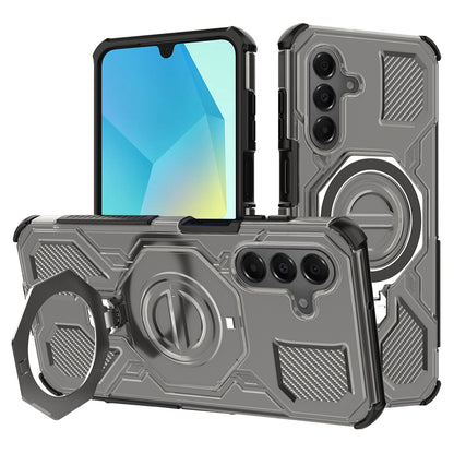 Suojakotelo Samsung Galaxy A16 5G A166 / A16 4G A165, Techsuit, Carbon Shield Pro, Vaaleanmusta