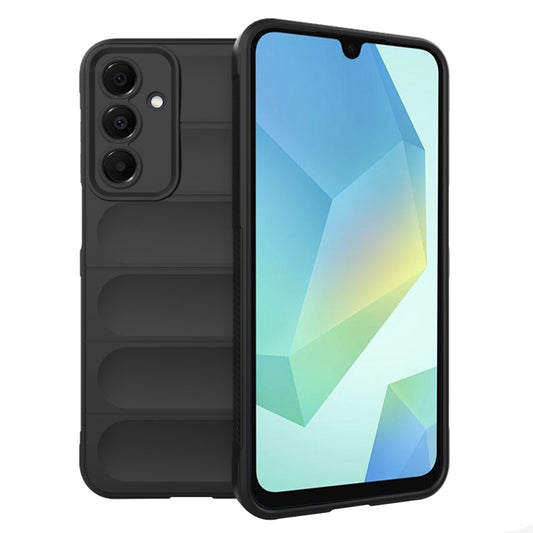 Kuori Samsung Galaxy A16 5G A166 / A16 4G A165:lle, Techsuit, Magic Shield, Musta