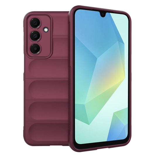 Kuori Samsung Galaxy A16 5G A166 / A16 4G A165, Techsuit, Magic Shield, Viininpunainen