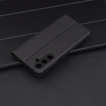 Kuori Samsung Galaxy A16 5G A166 / A16 4G A165:lle, Techsuit, Magskin Book, Musta