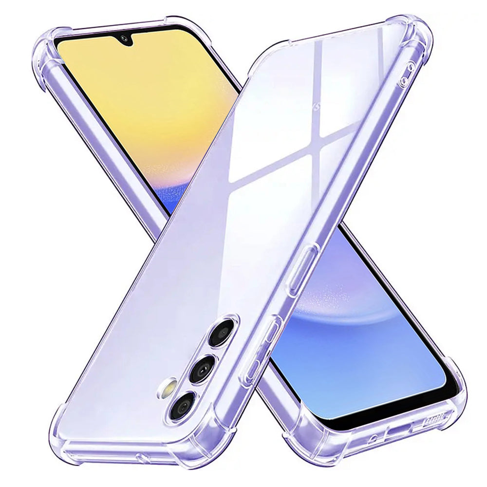 Kuori Samsung Galaxy A16 5G A166 / A16 4G A165:lle, Techsuit, Iskunkestävä Kirkas, Läpinäkyvä
