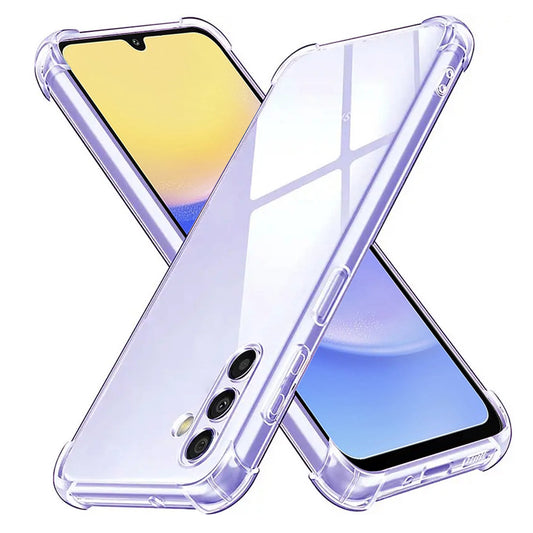 Kuori Samsung Galaxy A16 5G A166 / A16 4G A165:lle, Techsuit, Iskunkestävä Kirkas, Läpinäkyvä