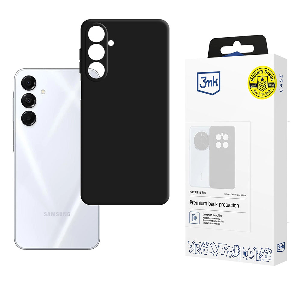 Kuori Samsung Galaxy A17 4G / A17 5G:lle, 3MK, Pro, Mattamusta