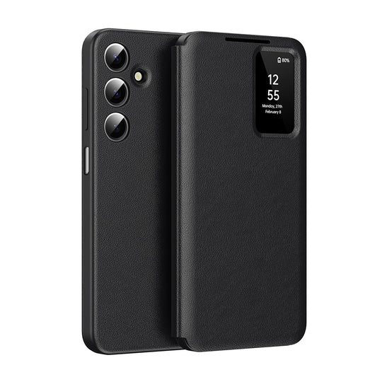 Case for Samsung Galaxy A17 4G / A17 5G / A26 A266, Techsuit, SmartView, Black