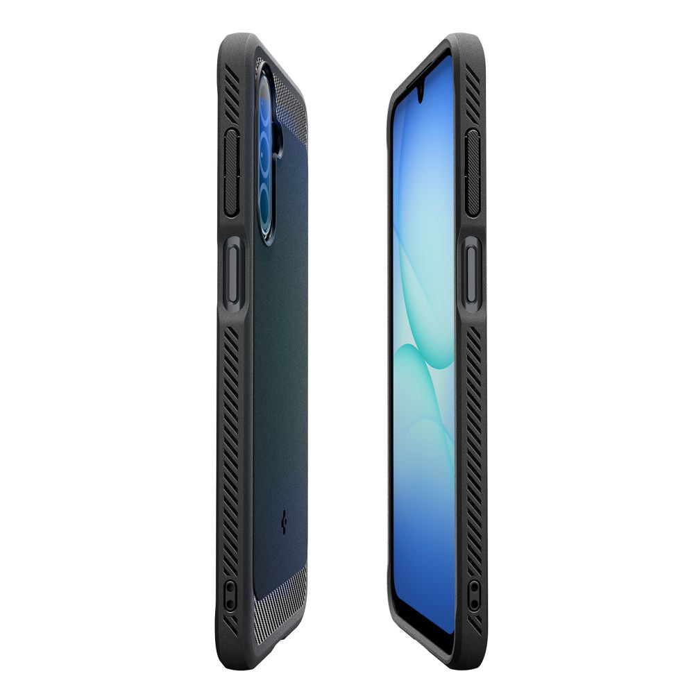 Kotelo Samsung Galaxy A17 4G / A17 5G, Spigen, Rugged Armor, Musta ACS09844
