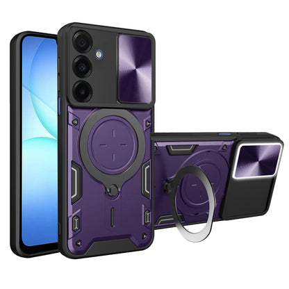 Kuori Samsung Galaxy A17 5G:lle, Techsuit, CamGuard Pro, Violetti