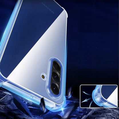 Kuori Samsung Galaxy A17 5G:lle, Techsuit, Iskunkestävä Kirkas, Läpinäkyvä