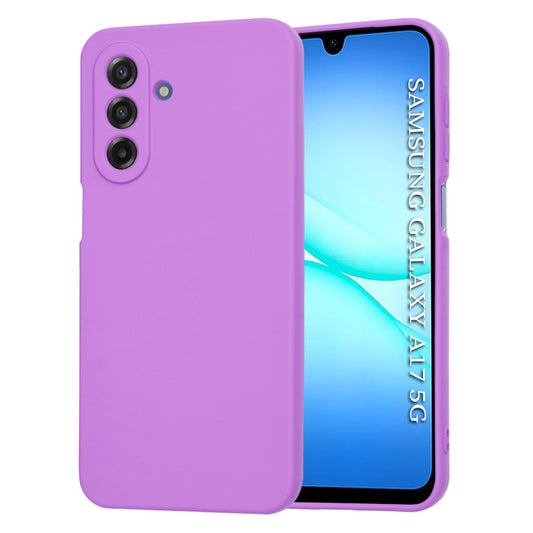 Kuori Samsung Galaxy A17 5G:lle, Techsuit, SoftFlex, Violetti