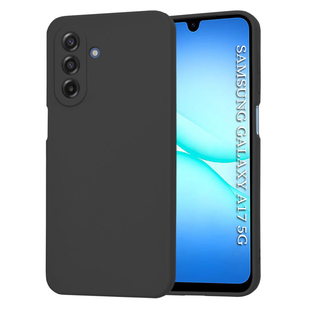 Kuori Samsung Galaxy A17 5G:lle, Techsuit, SoftFlex, Musta