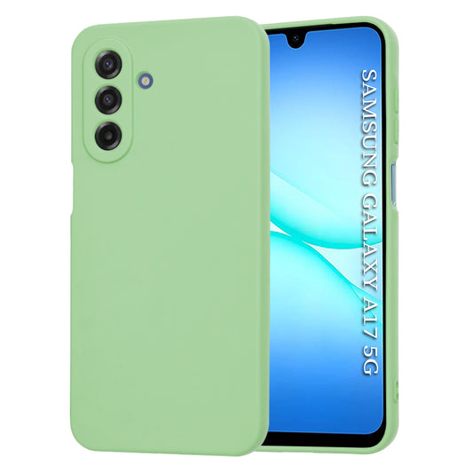 Kuori Samsung Galaxy A17 5G:lle, Techsuit, SoftFlex, Vaaleanvihreä