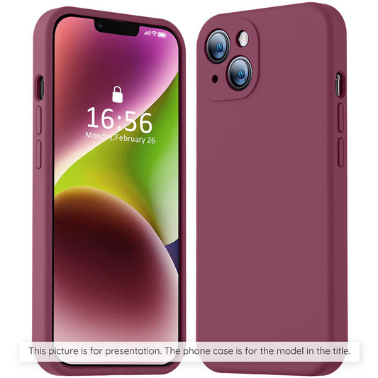 Kuori Samsung Galaxy A17 5G:lle, Techsuit, SoftFlex, Viininpunainen