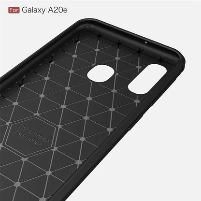 Kuori Samsung Galaxy A20e A202:lle, Techsuit, Hiili, Musta