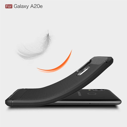Kuori Samsung Galaxy A20e A202:lle, Techsuit, Hiili, Musta