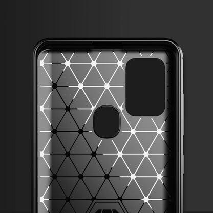 Kuori Samsung Galaxy A21s A217:lle, Techsuit, Hiili, Musta