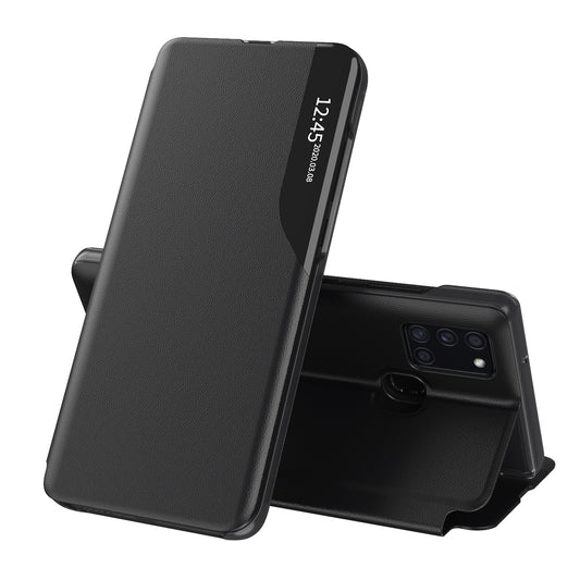 Kuori Samsung Galaxy A21s A217:lle, Techsuit, eFold, Musta