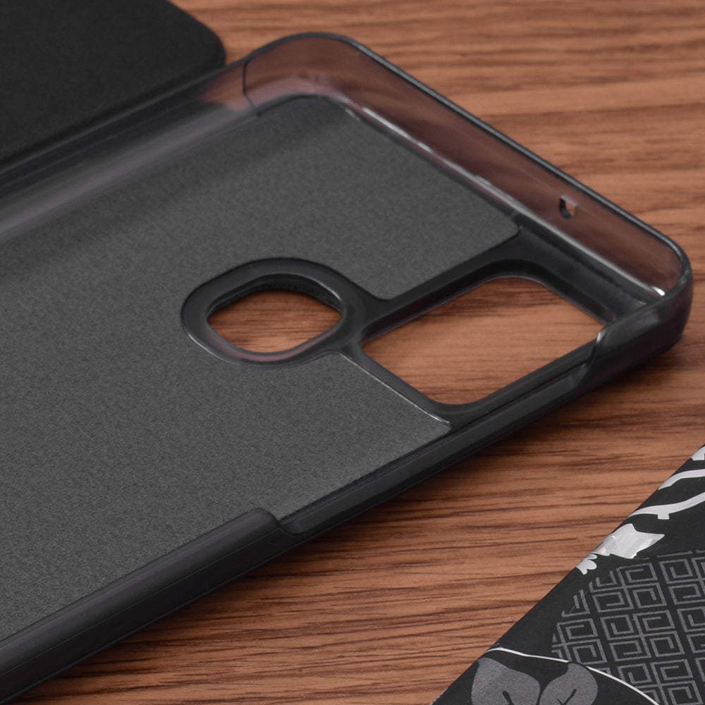 Case for Samsung Galaxy A21s A217, Techsuit, eFold, Black