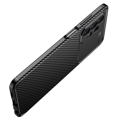 Kuori Samsung Galaxy A23 5G A236 / A23 A235, Techsuit, Hiilikuitu, Musta