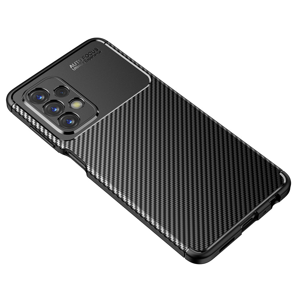 Kuori Samsung Galaxy A23 5G A236 / A23 A235, Techsuit, Hiilikuitu, Musta