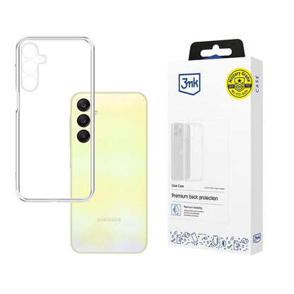 Kuori Samsung Galaxy A25 A256:lle, 3MK, Kirkas, Läpinäkyvä