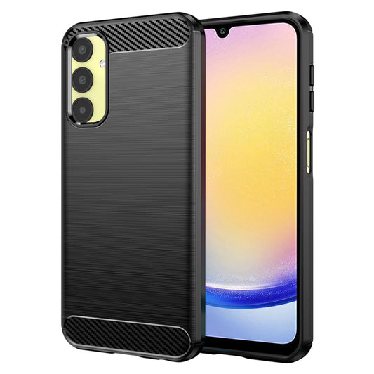 Kuori Samsung Galaxy A25 A256:lle, Techsuit, Hiili, Musta