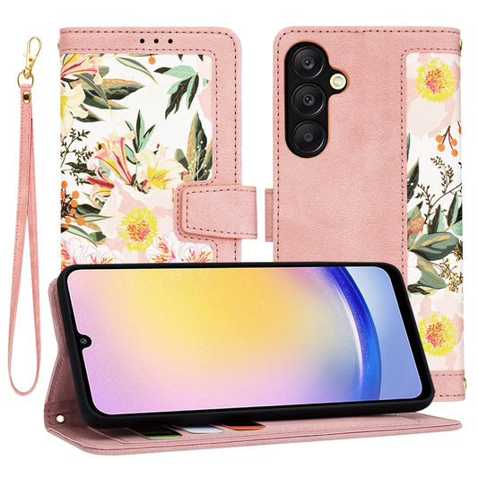 Kuori Samsung Galaxy A25 A256:lle, Techsuit, FlipCraft, Vaaleanpunainen