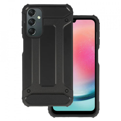 Kuori Samsung Galaxy A25 A256:lle, Techsuit, Hybrid Armor, Musta