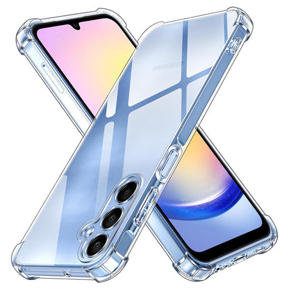 Kuori Samsung Galaxy A25 A256:lle, Techsuit, Iskunkestävä Kirkas, Läpinäkyvä